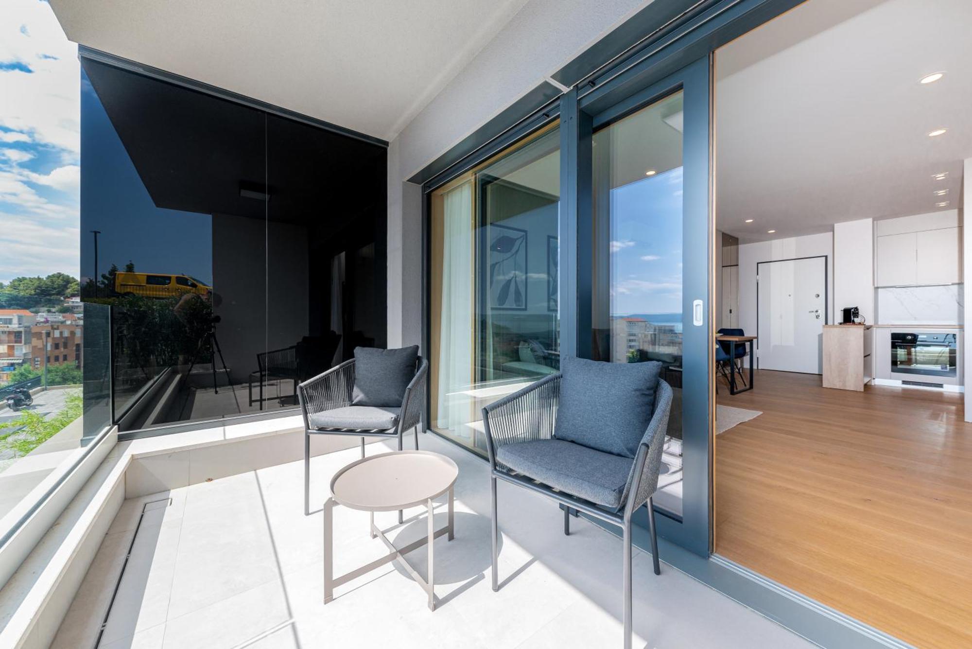 Luxury Adria Sea City & Mountain View Apartment Makarska Eksteriør billede