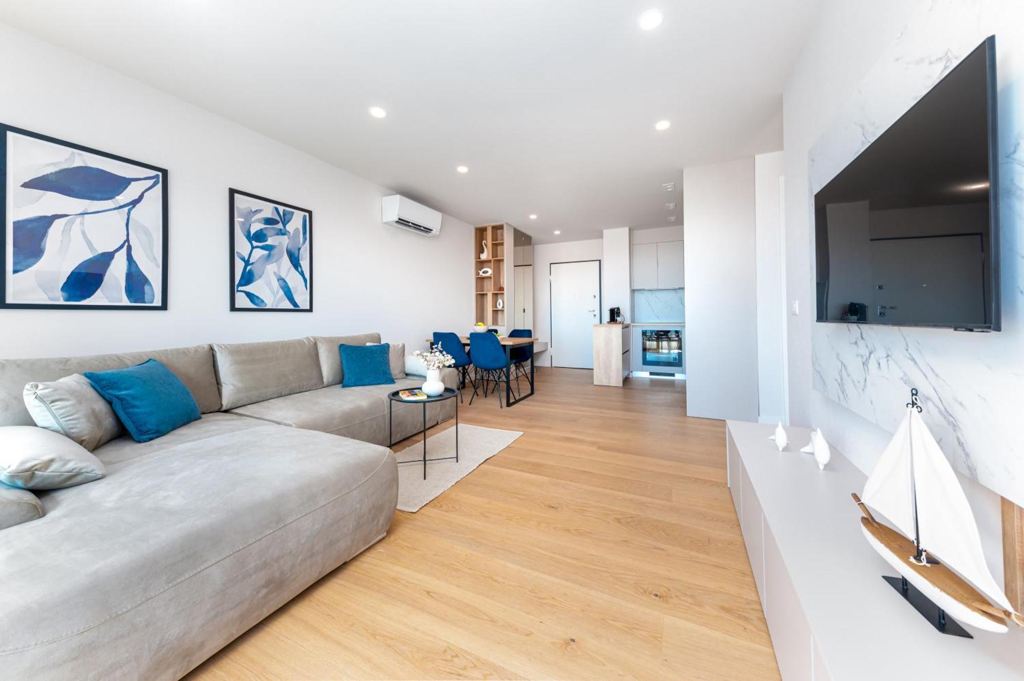 Luxury Adria Sea City & Mountain View Apartment Makarska Eksteriør billede